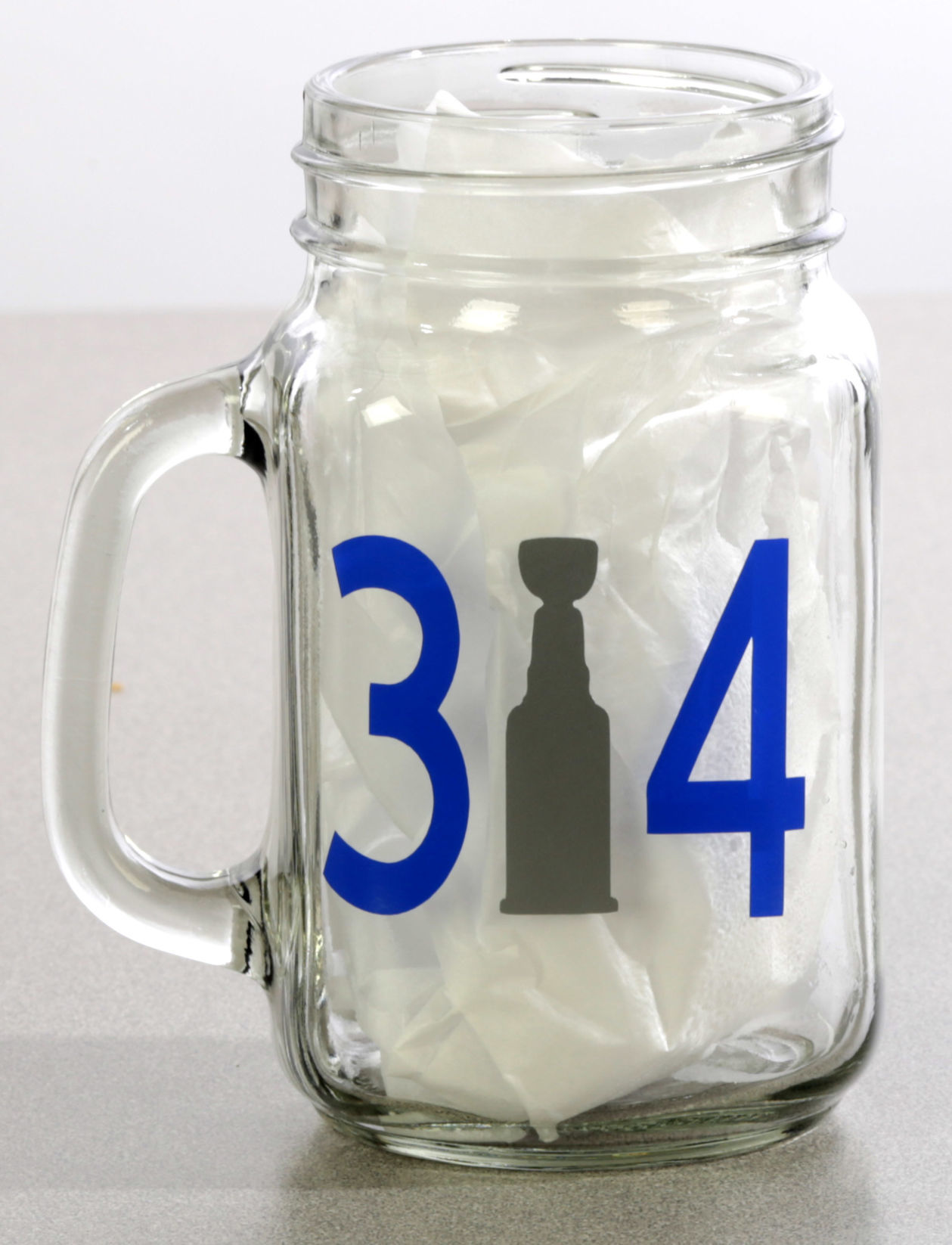 314 Mason jar Stanley Cup mug